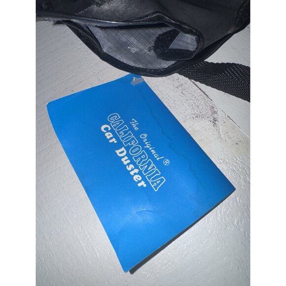 New The Original California Car Duster (Plastic Handle/ Red Fiber) Vintage NOS - Picture 6 of 9